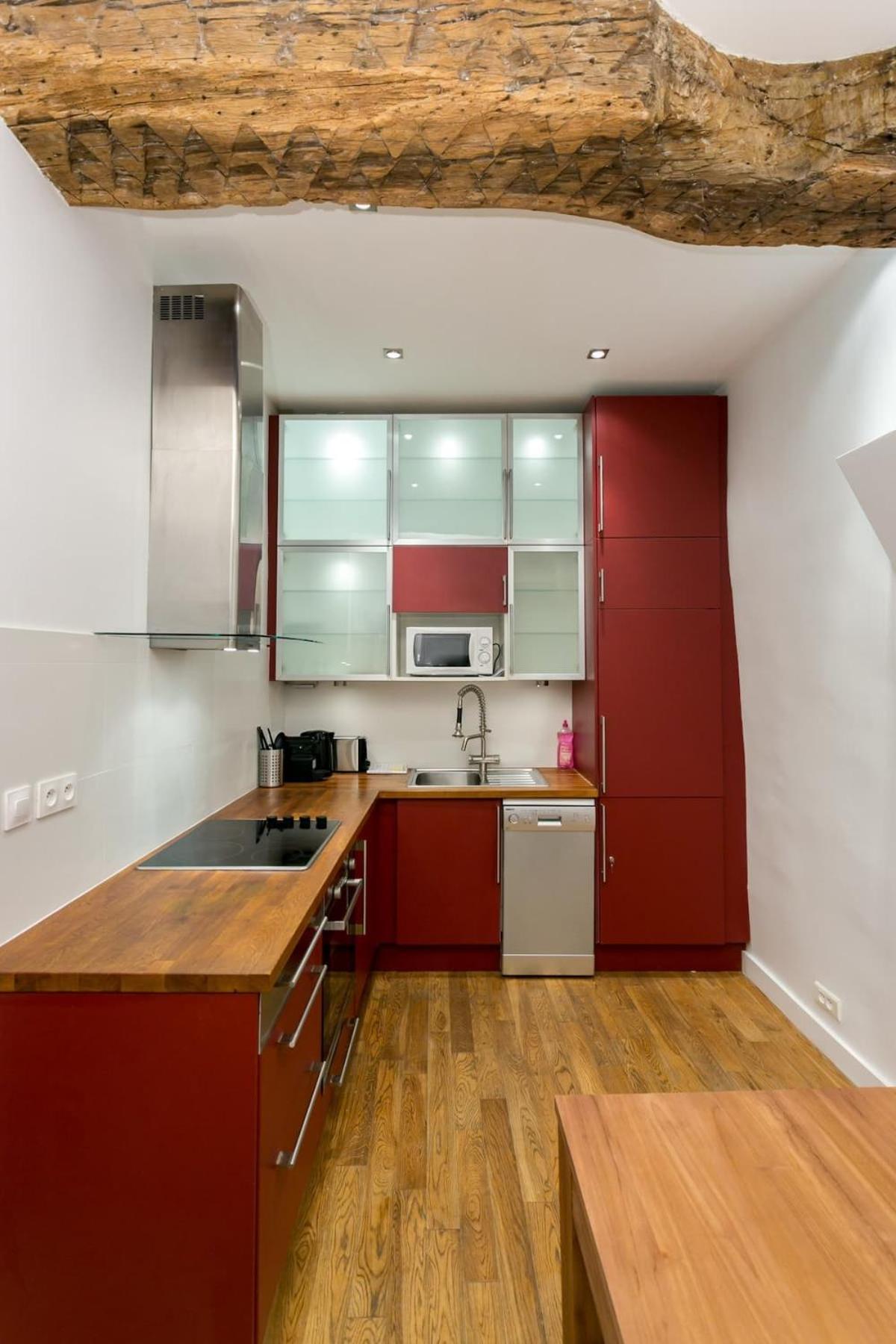 Suite Du Lion/Ac Historic Flat, Marais, 4-5 Guests Paris Bagian luar foto